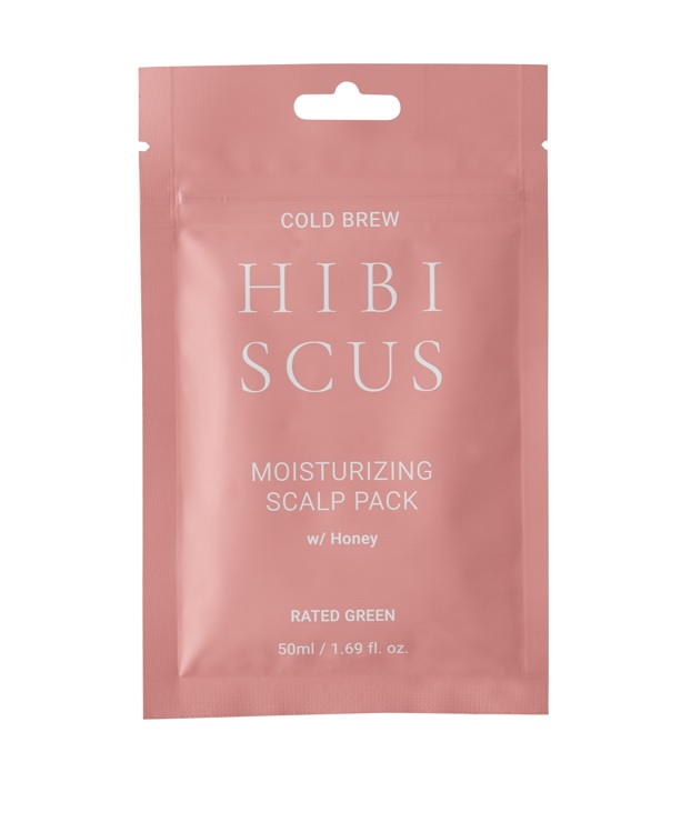 Зволожувальна маска-бальзам з соком гібіскусу Rated Green Cold Brew Hibiscus Moisturising Scalp Pack